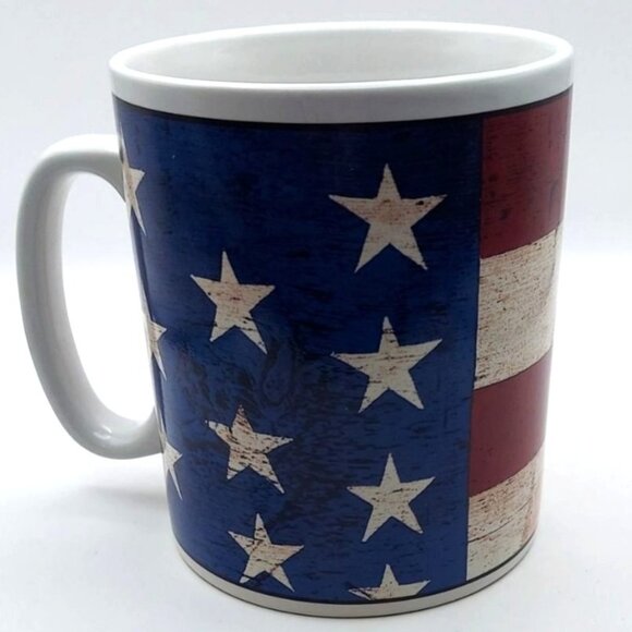 Warren Kimble Other - Warren Kimble Colonial American Flag Ceramic Mug 16 oz Large Patriotic